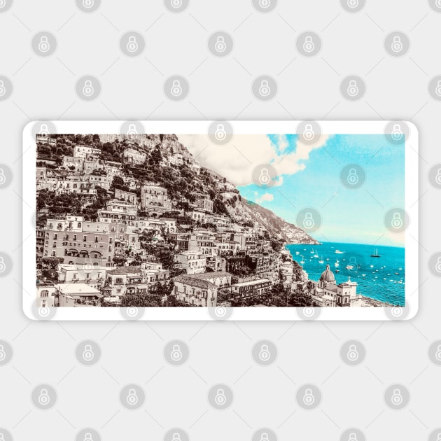 Positano No. 4 Sticker by asanaworld